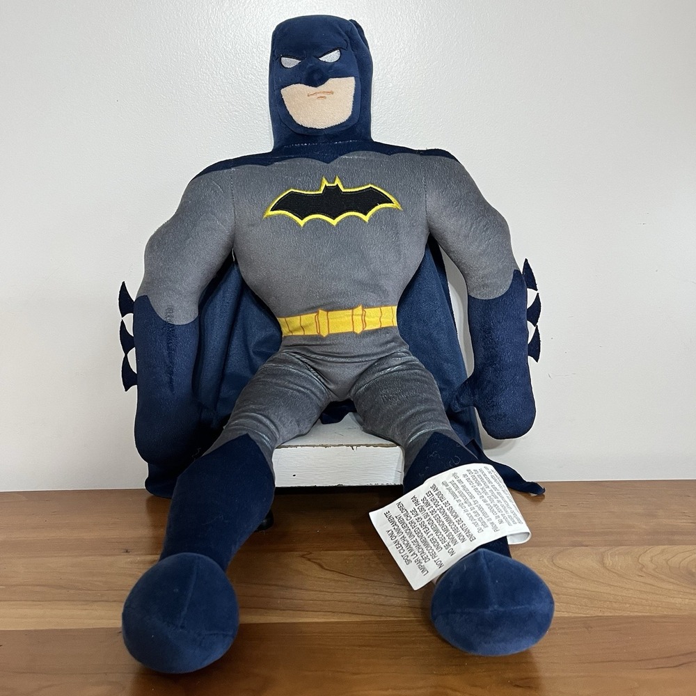 DC Comics 2022 Batman‎ 25" Plush Toy Grey Suit With Blue Cape